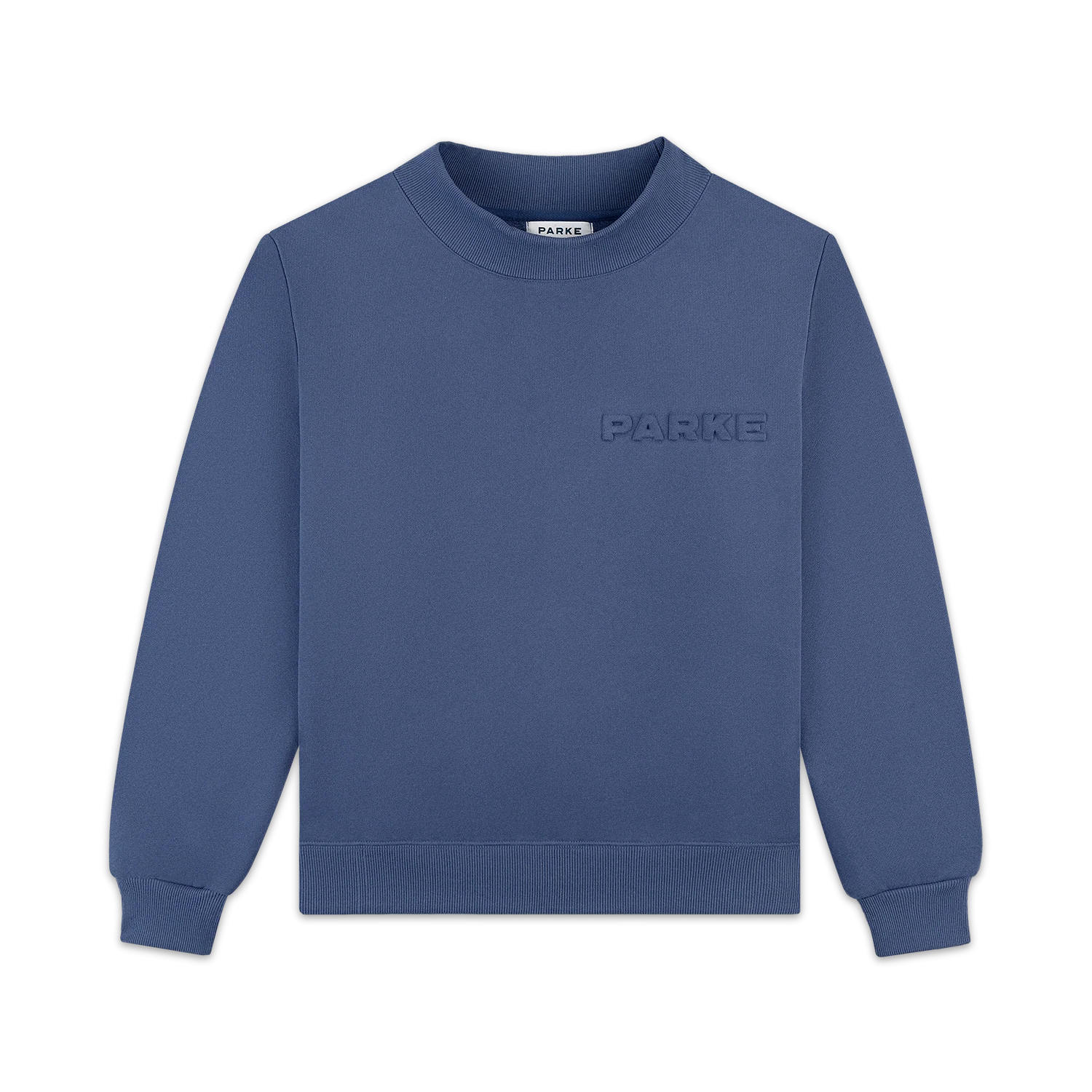 Embossed Mockneck