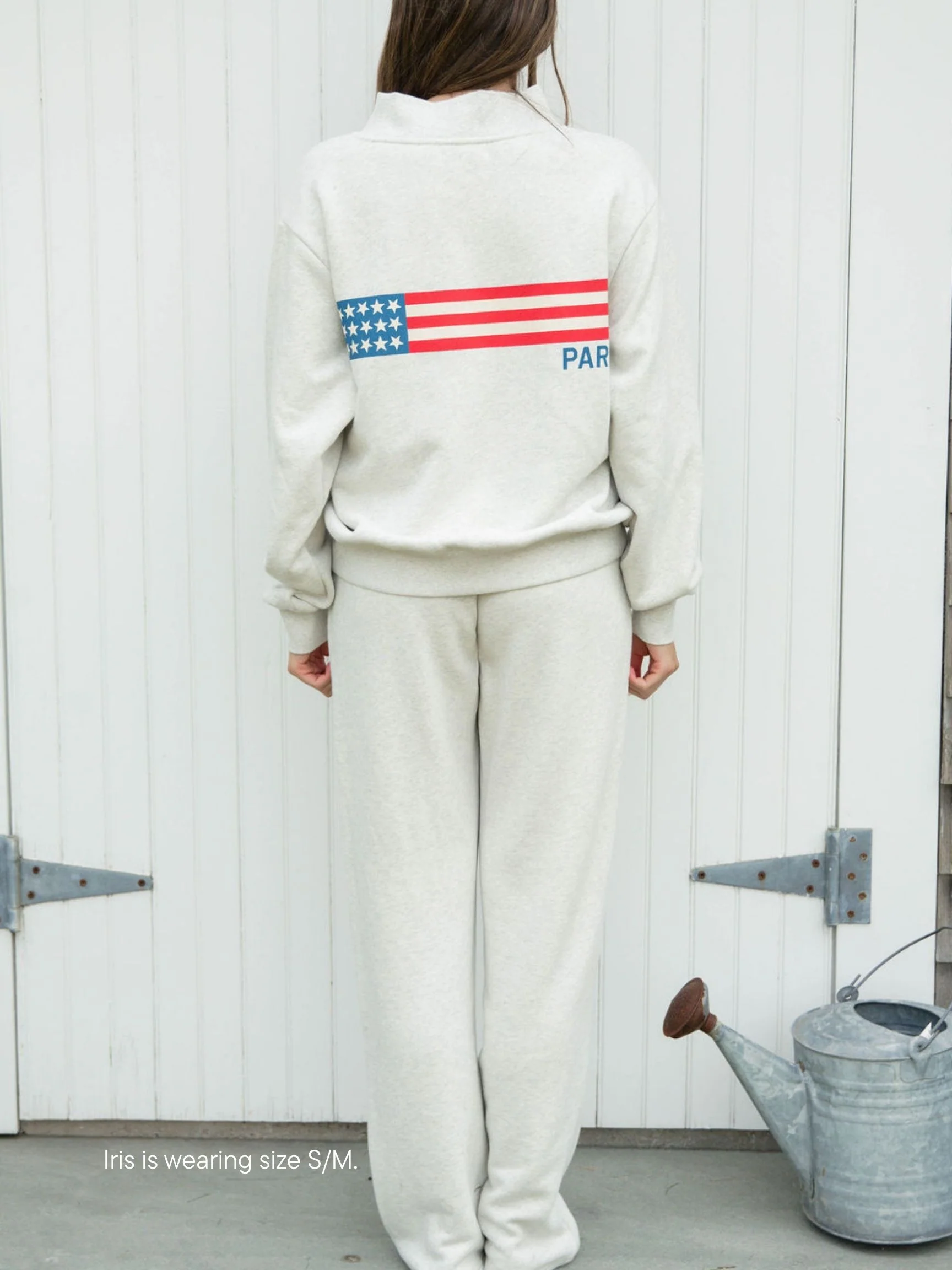Stars + Stripes Mockneck