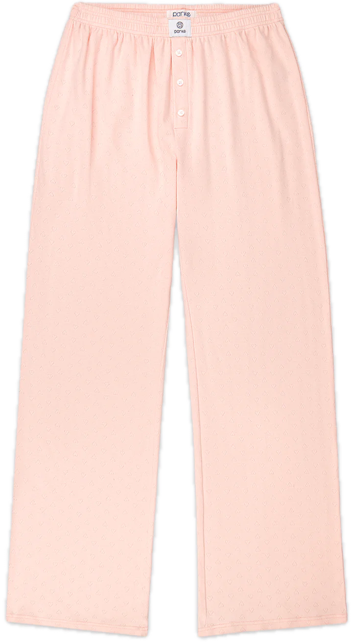 Heart Pointelle Boxer Pants