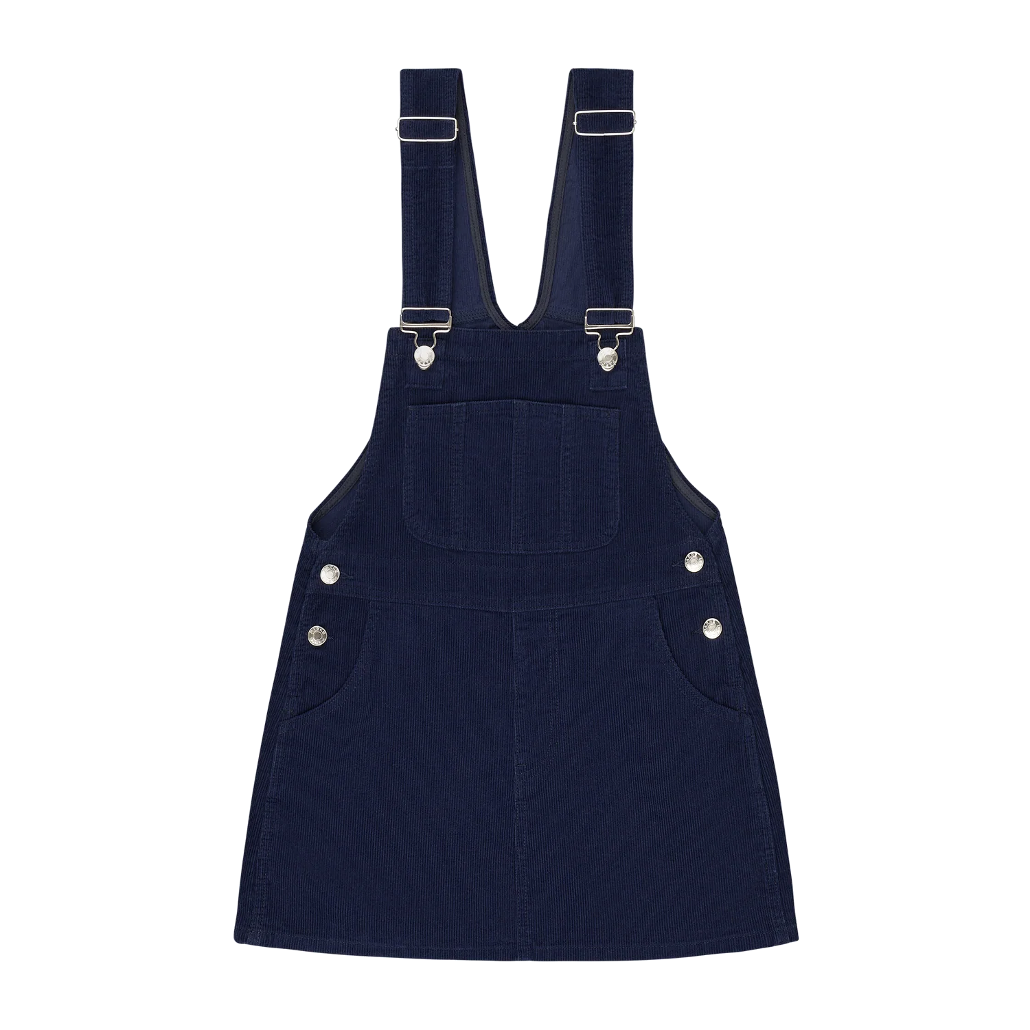 Corduroy Overall Mini Dress