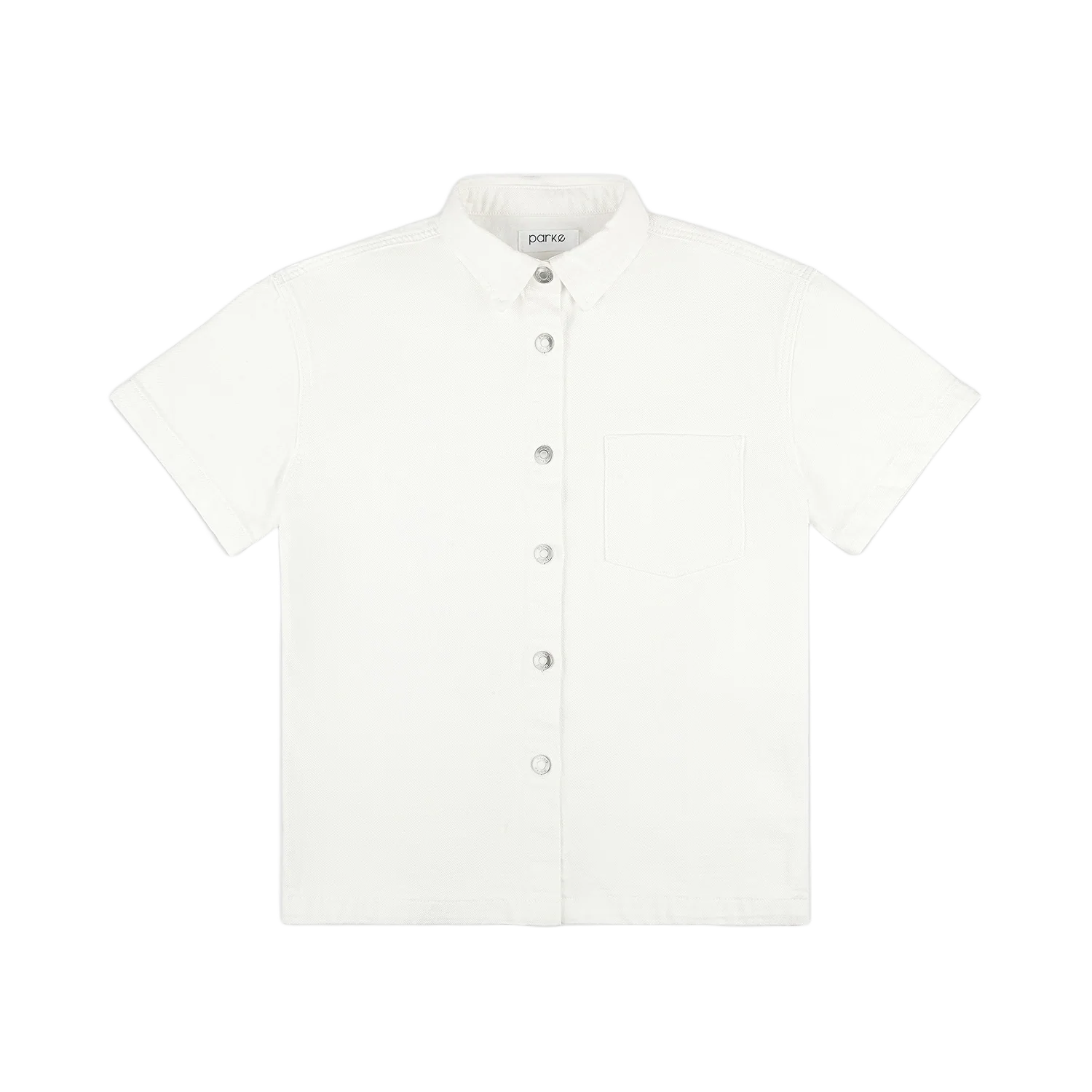 Short Sleeve Denim Shirt