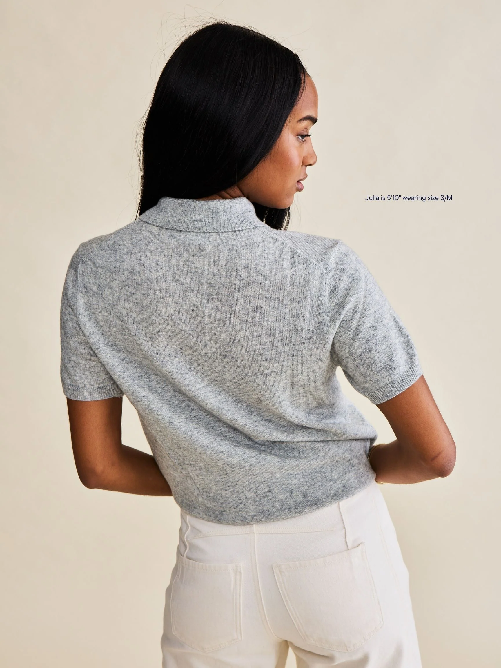 2130-Short-Sleeve-Classic-Polo-Sweater-7.webp Short Sleeve Classic Polo Sweater