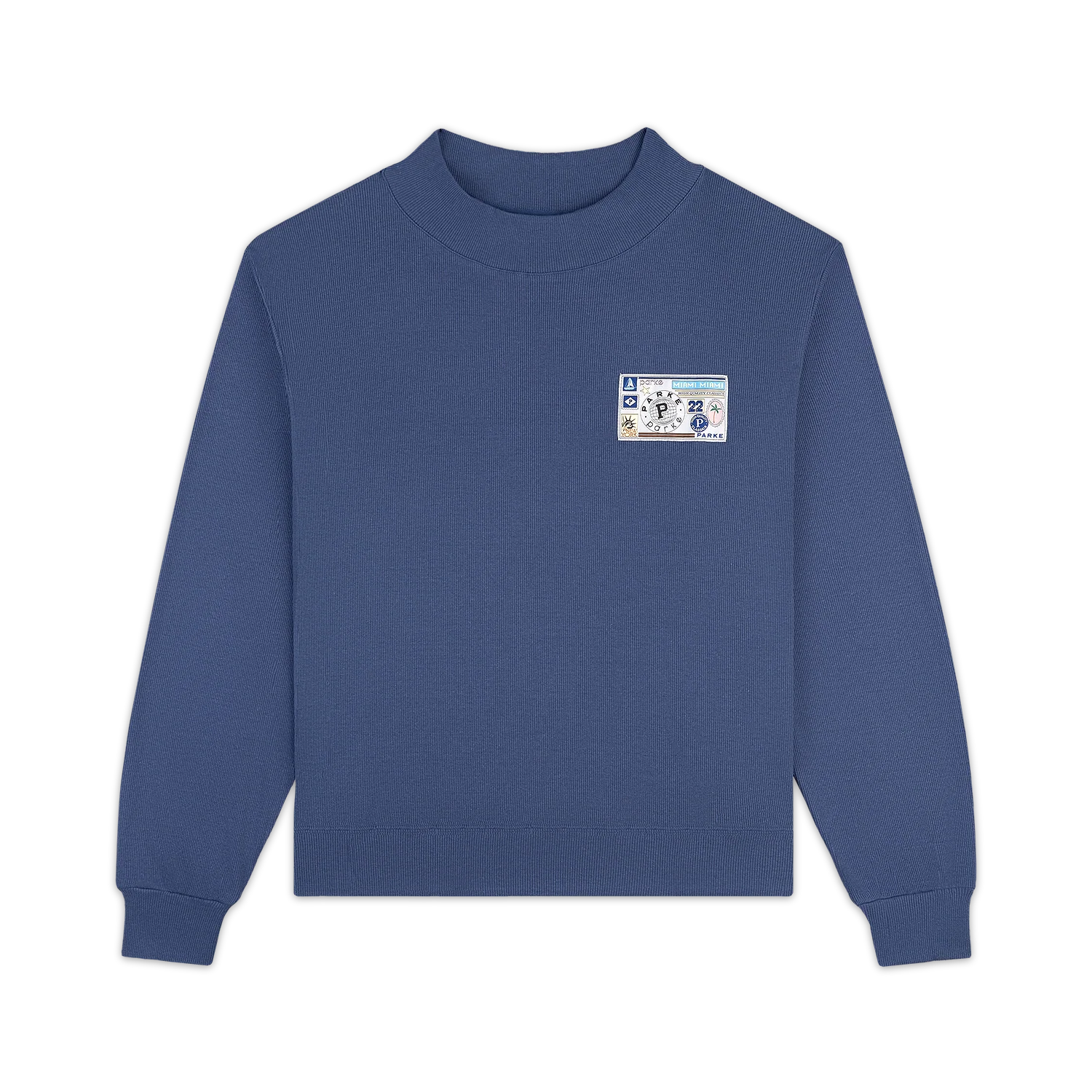 Ribbed Pullover With Nostalgia Patch