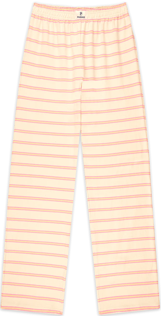 Striped Cotton Boxer Pants