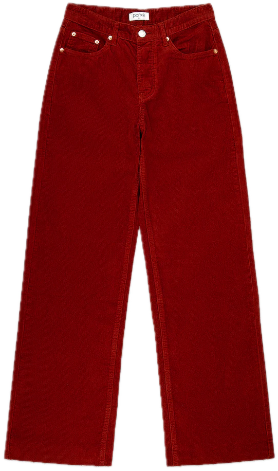 Corduroy Low Rise Baggy Pant